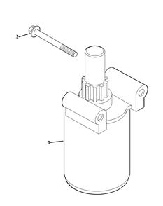 Kohler Kt735-3012 Starting System Diagram and Parts List for XT2-LX46KH (13WQA1CT010)(2015) Cub Cadet Lawn Tractor